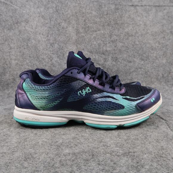 Ryka Shoes Womens 8.5 Athletic Trainer Devo Plus Sneakers Casual Lifestyle Blue - Picture 1 of 12